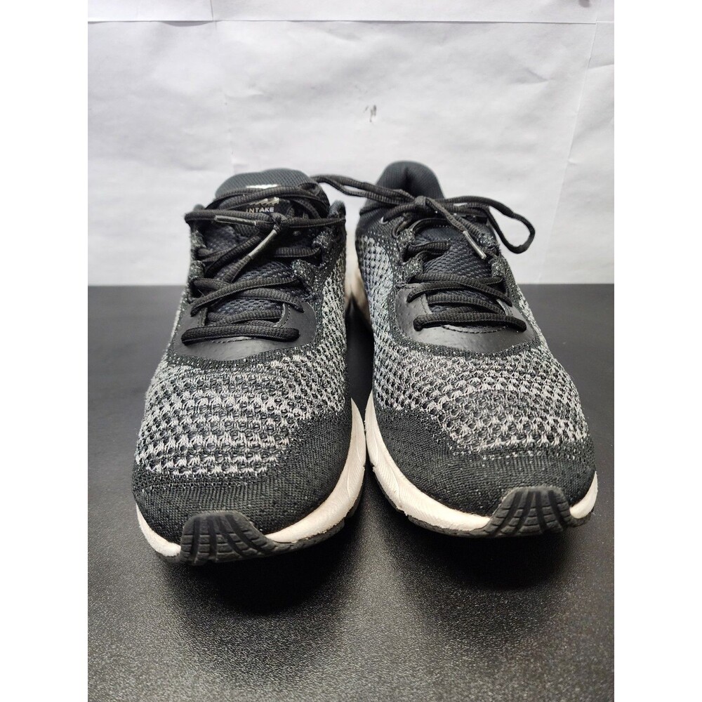 Men Size 12 - Under Armour HOVR Intake 6 Black & White Running shoes